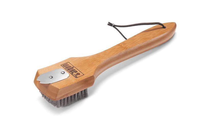 Weber 12-Inch Bamboo Grill Brush