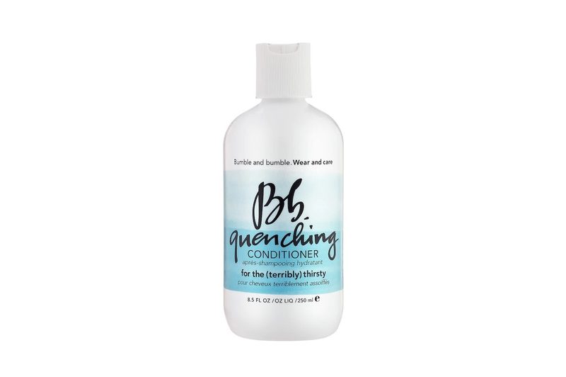 A bottle of Bumble and bumble Quenching Conditioner.