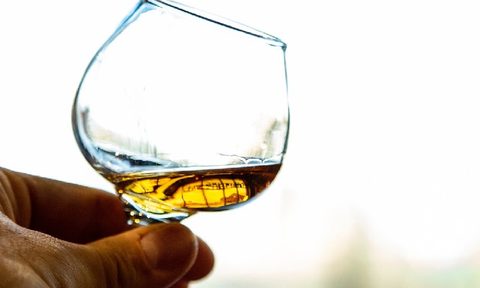 Bourbon in a glass