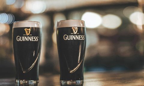 A pair of Guinness pints