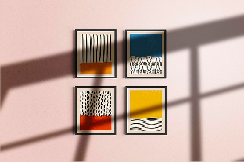Haus and Hues Modern Abstract Wall Art