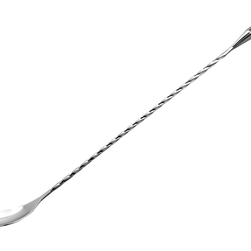 Hiware LZS13B 12 Inches Stainless Steel Mixing Spoon shown on a white background.