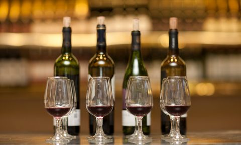 A tasting flight.