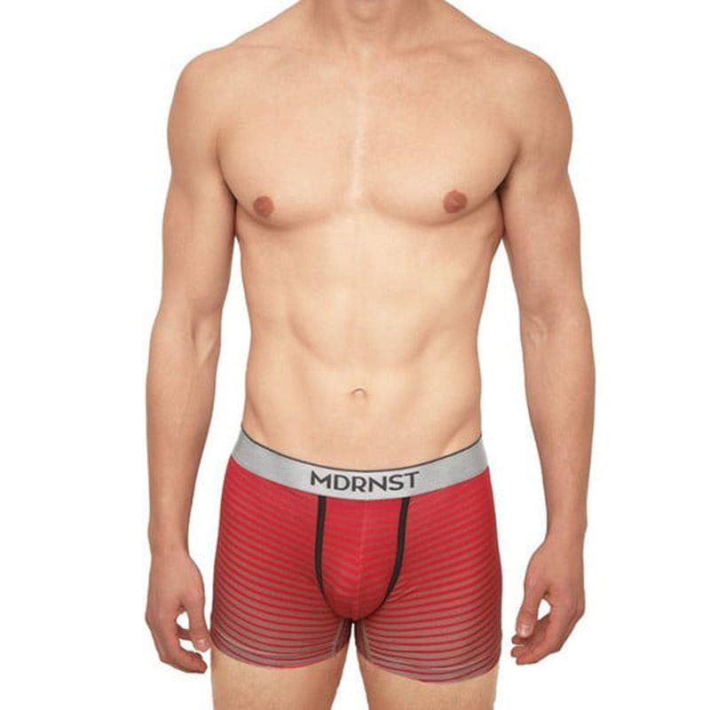 Mdrnst boxer brief in red.