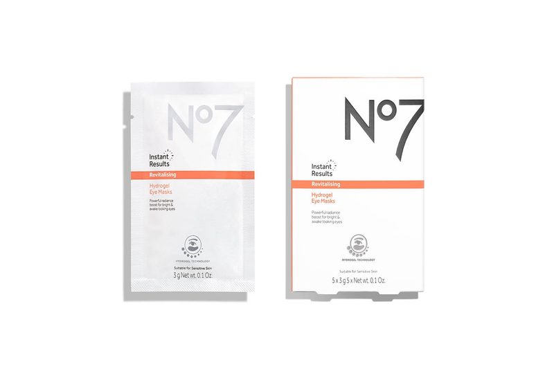 No7 Instant Results Revitalising Hydrogel Eye Masks