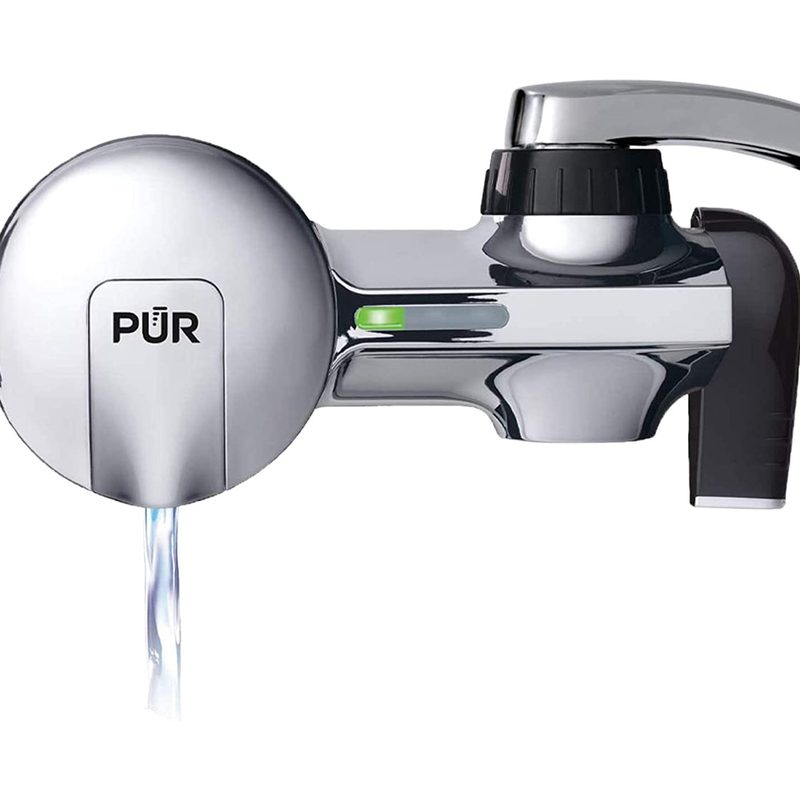 Pur PFM400H Faucet Water Filtration System on a white background.