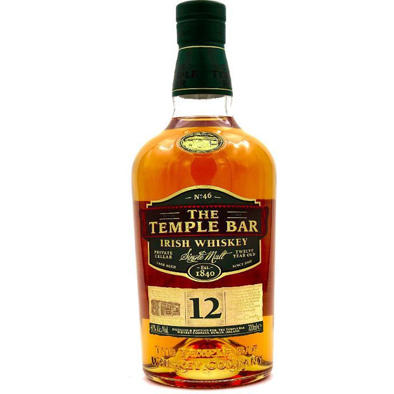 The Temple Bar 12-Year-Old Single Malt Irish Whiskey