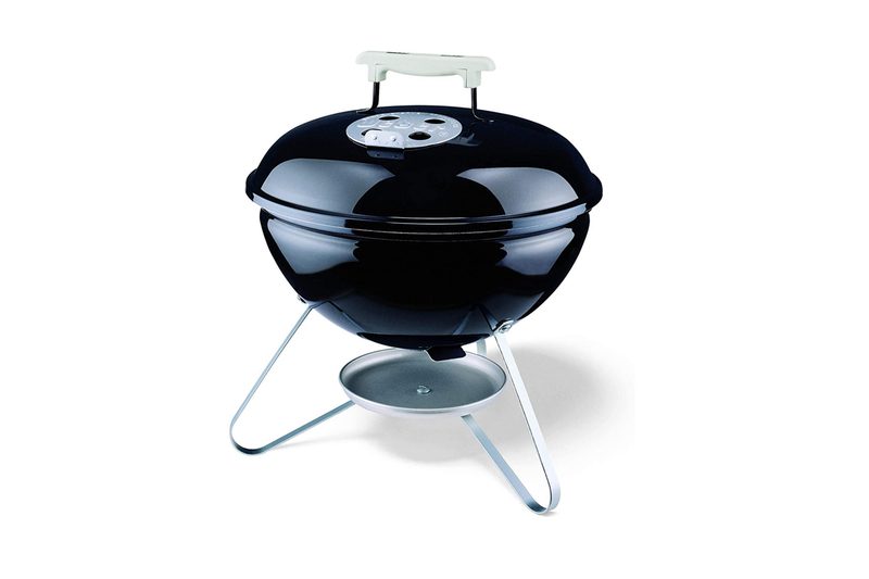 Weber Smokey Joe 14-Inch Portable Grill isolated on a white background.