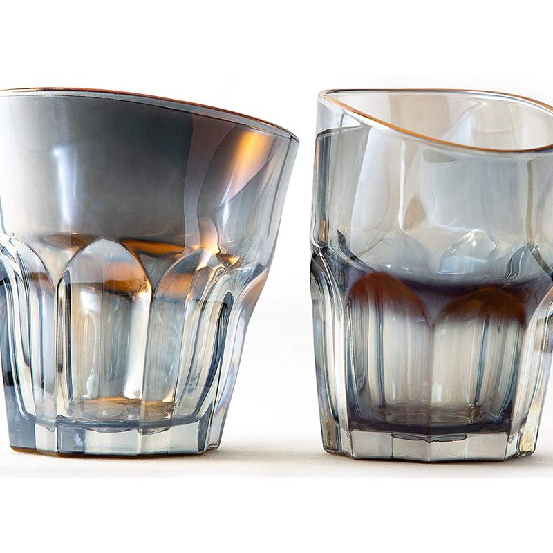 YESBYHAND Handmade Vintage Drinking Rocks Glasses