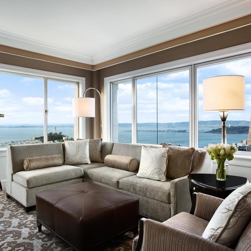 Fairmont San Francisco room interior