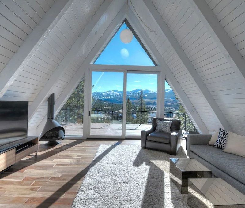 Alpine A-Frame Cabin Rental in Breckenridge, Colorado
