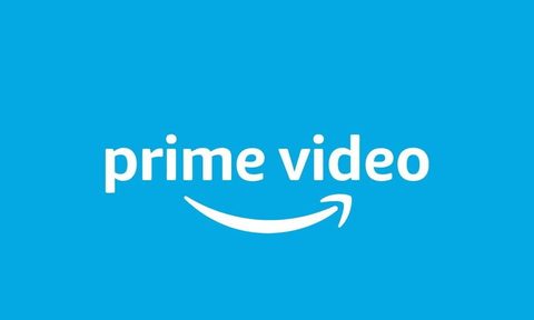 Amazon Prime Video logo on blue