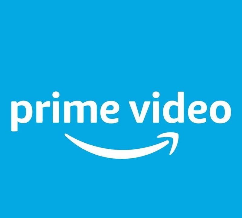 Amazon Prime Video logo on blue