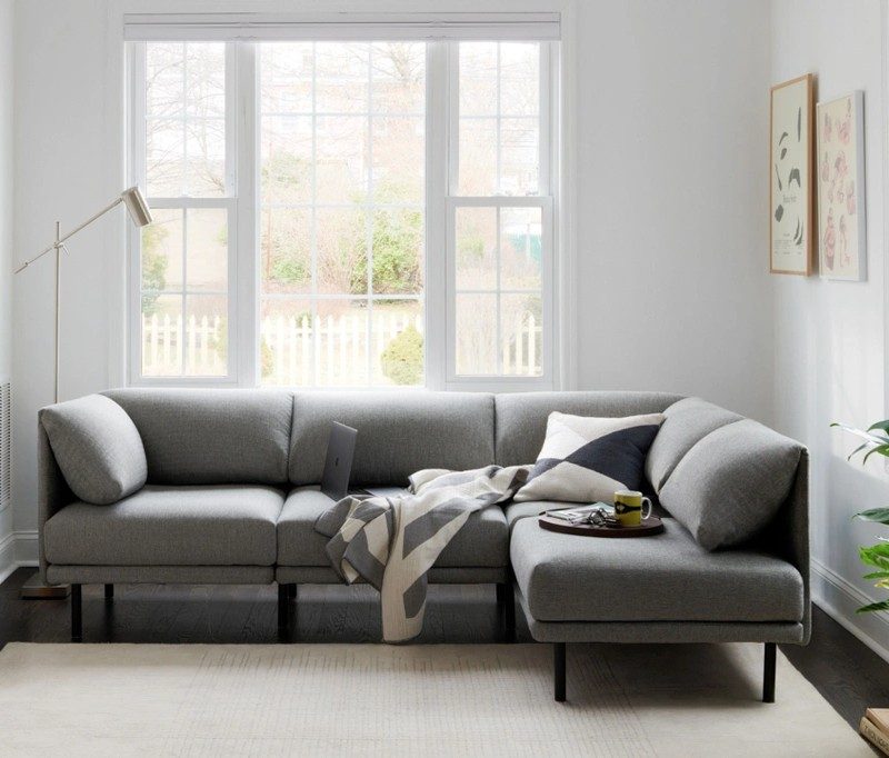 neutral living set from burrow.