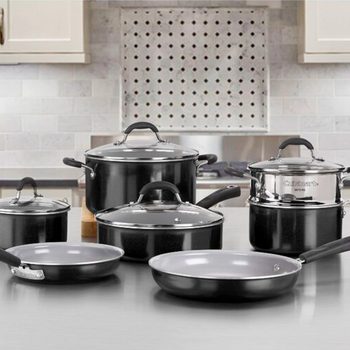 Cuisinart 11 Piece Aluminum Non-Stick Cookware Set