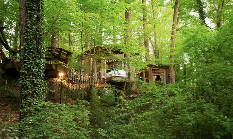 Treehouse cabin in Atlanta, Georgia