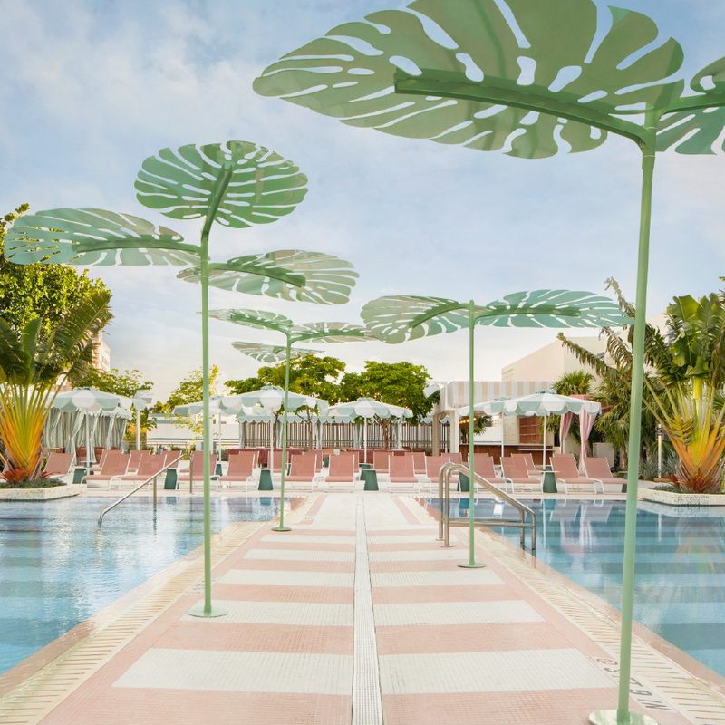 Pool at the Goodtime Hotel