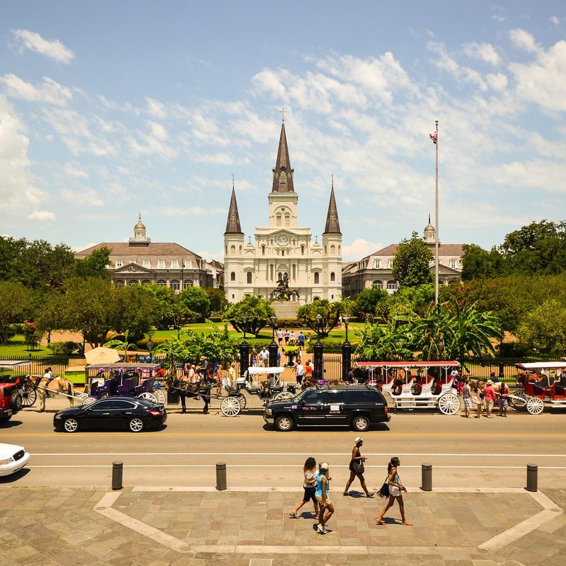 Jackson Square in New Orleans