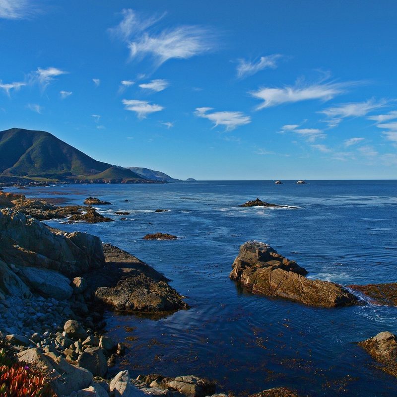 ocean view in Monterey Bay, California