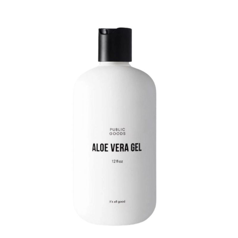 Public Goods Aloe Vera Gel on a white background.