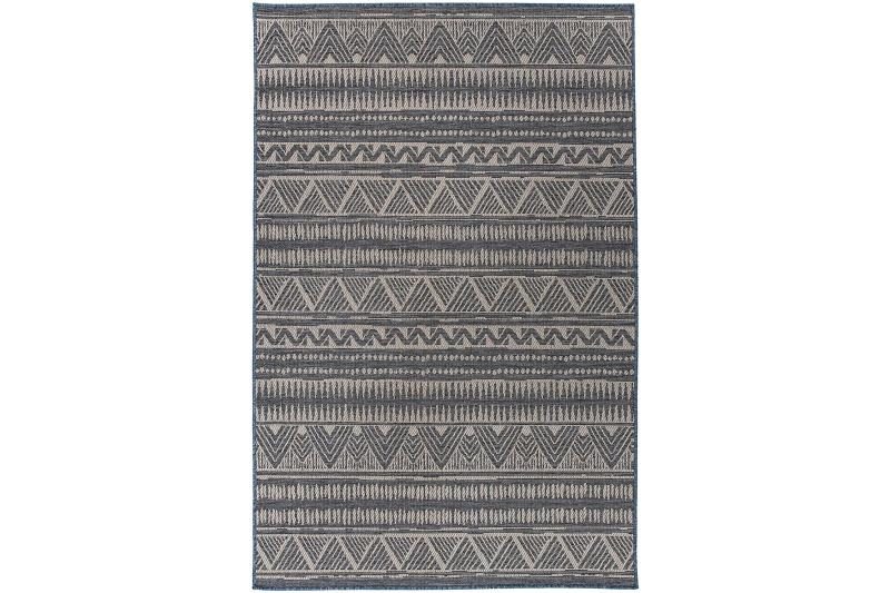 Rugshop Geometric Bohemian Indoor/Outdoor Area Rug in a boho design.