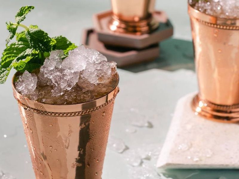 Spiritless Mint Julep Mocktail