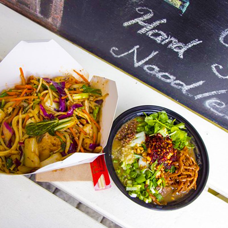 Stretch the Noodle, Portland, Oregon
