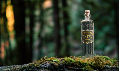Timberline Vodka Bottle