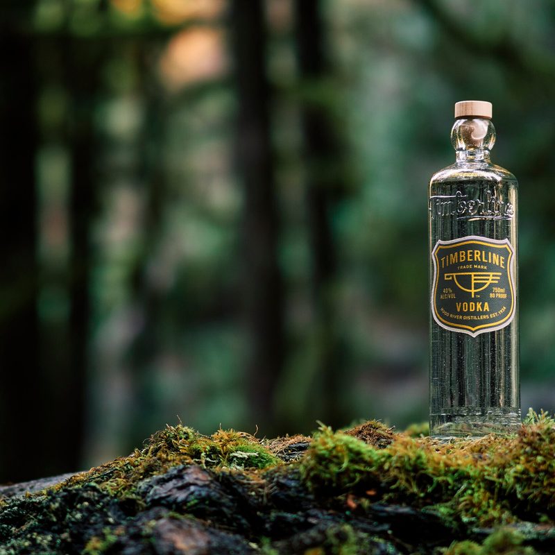 Timberline Vodka Bottle