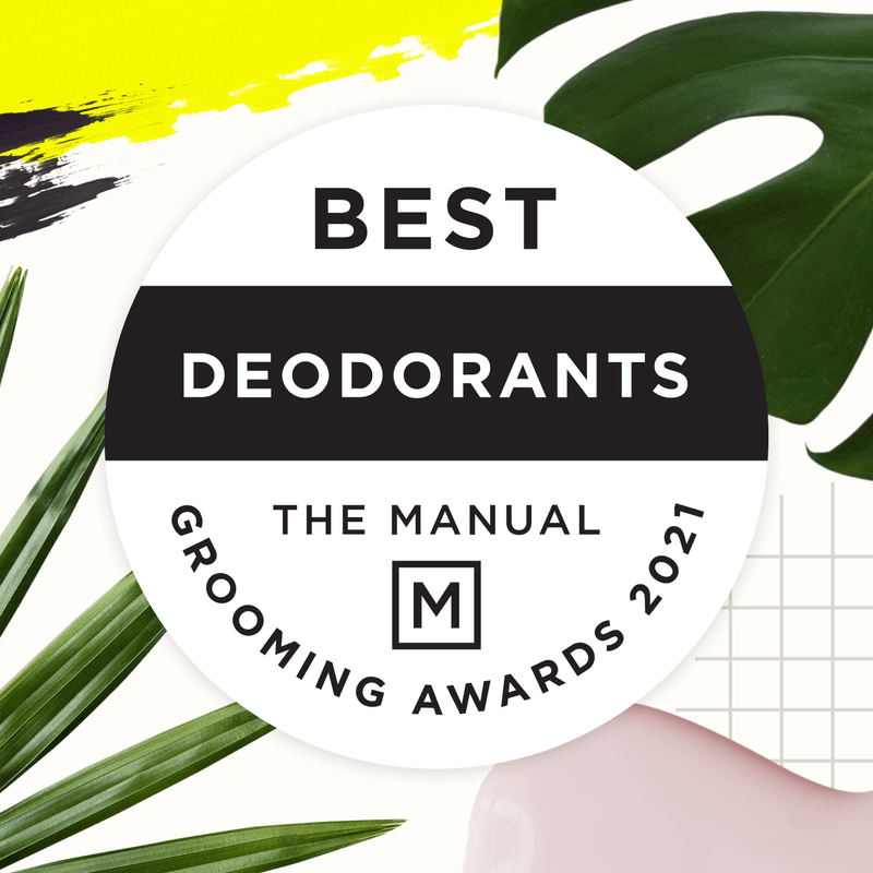 Best Deodorants, The Manual Grooming Awards 2021.