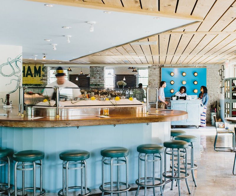 The view inside The Optimist.