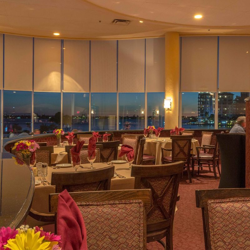 View inside Marina Jack