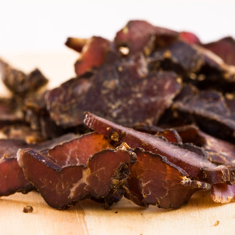 Biltong - sliced- South African food