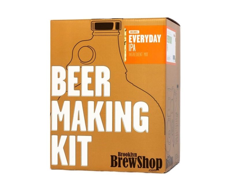 The Brooklyn Brew Shop Everyday Beer Making Kit on white background.