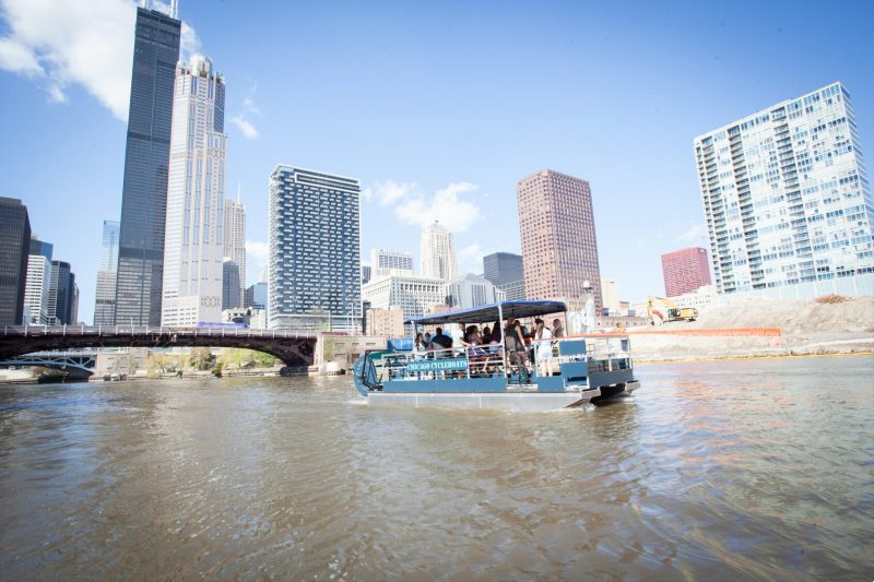 Chicago cycleboat tours.