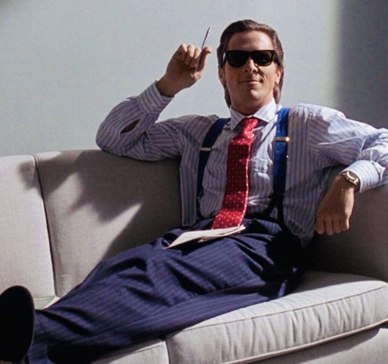 Christian Bale in American Psycho
