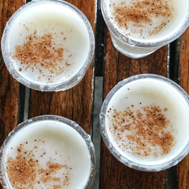 Coquito cocktails
