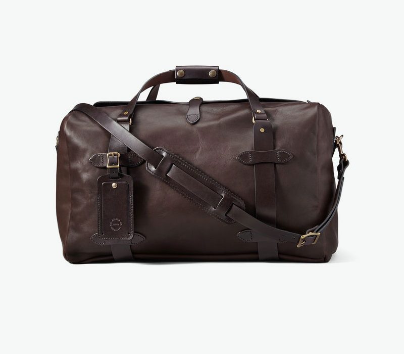 Filson Weatherproof Leather Duffle Bag