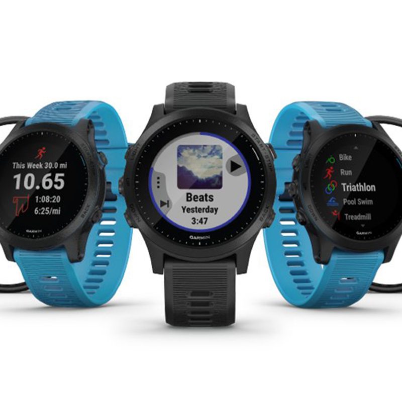Garmin forerunner running watches.