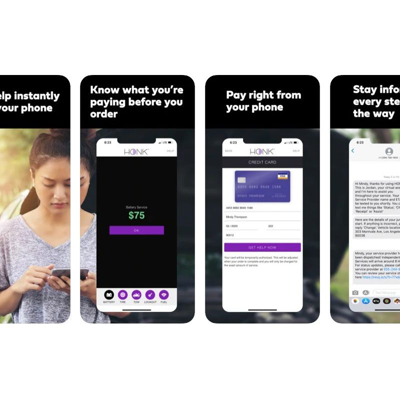 Honk Roadside Assistance App