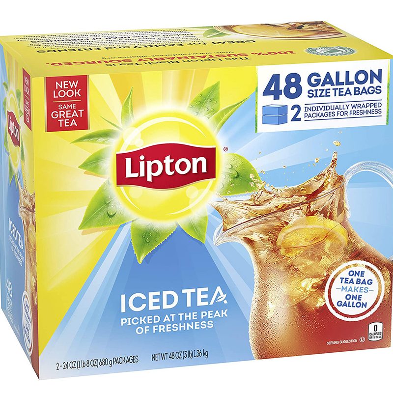 Box of Lipton tea bags
