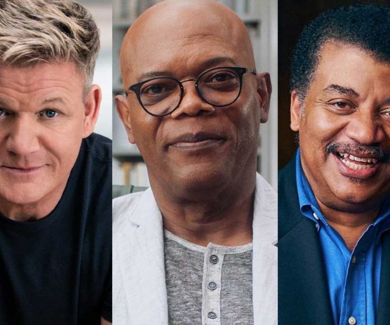 Three portraits of Masterclass instructors.