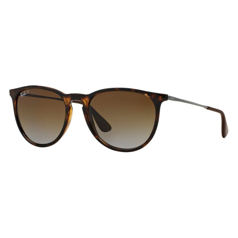 Ray Ban Polarized Sunglasses on a white background.
