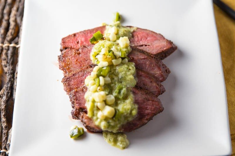 Reverse seared tri-tip