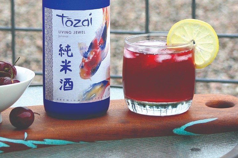 Ruby Jewel Sake Cocktail