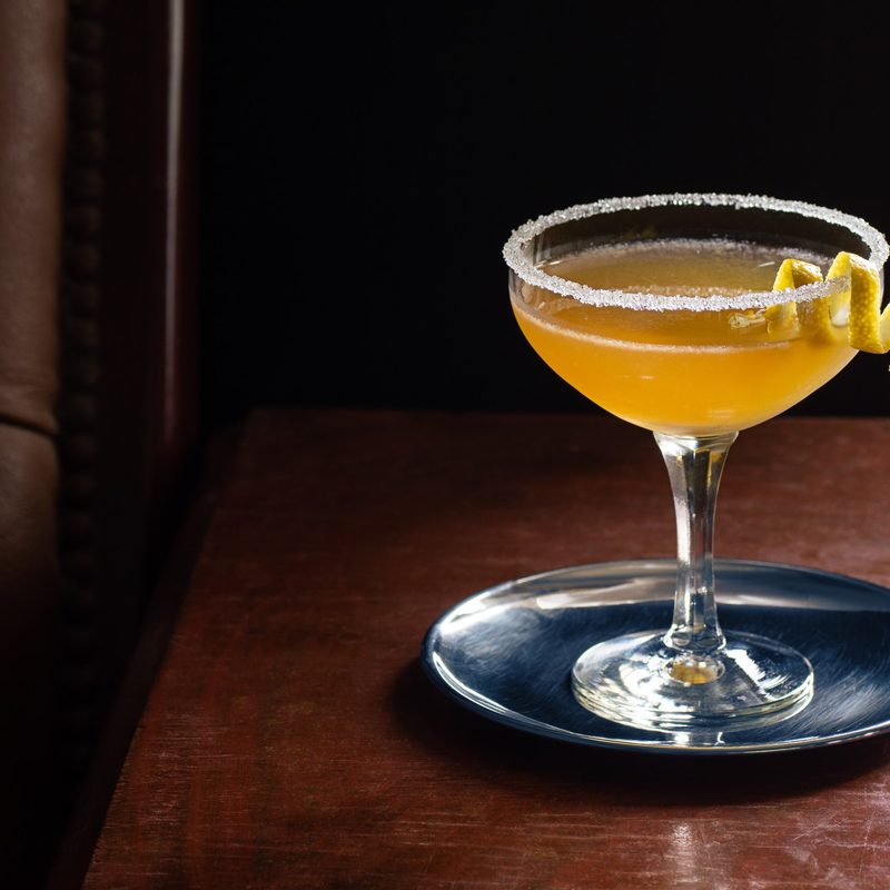 Sidecar cocktail