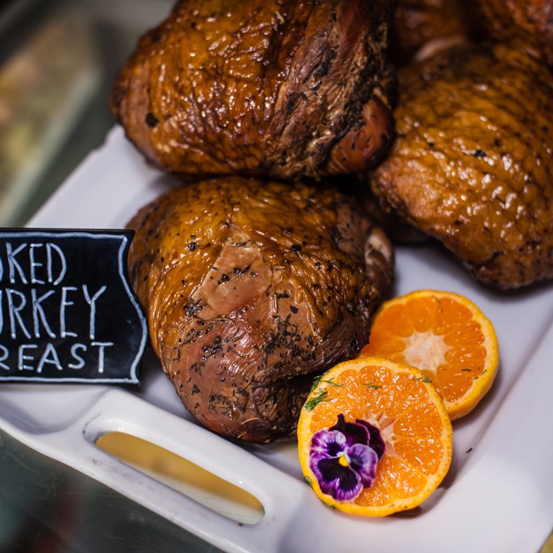 Smoked turkey breast