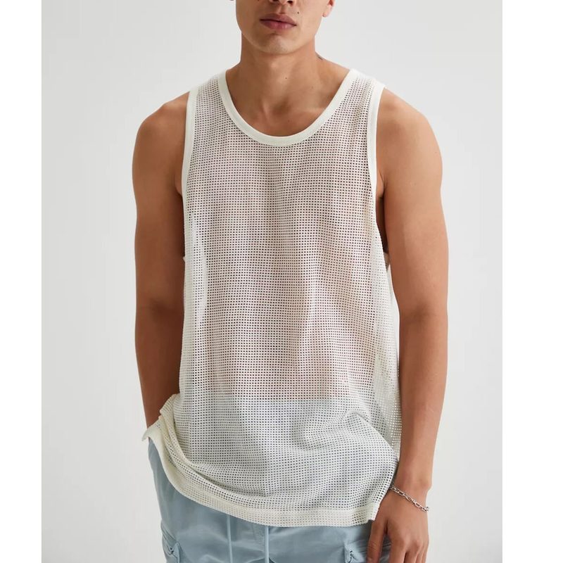 Standard Cloth Mesh Tank Top