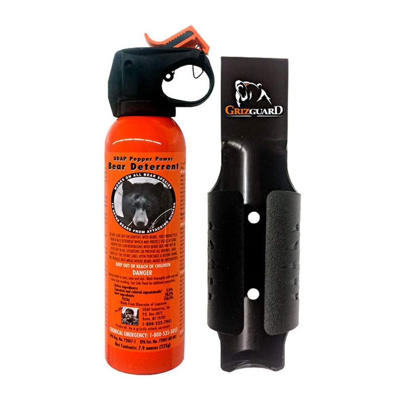 Udap Bear Spray with Griz Guard Holster