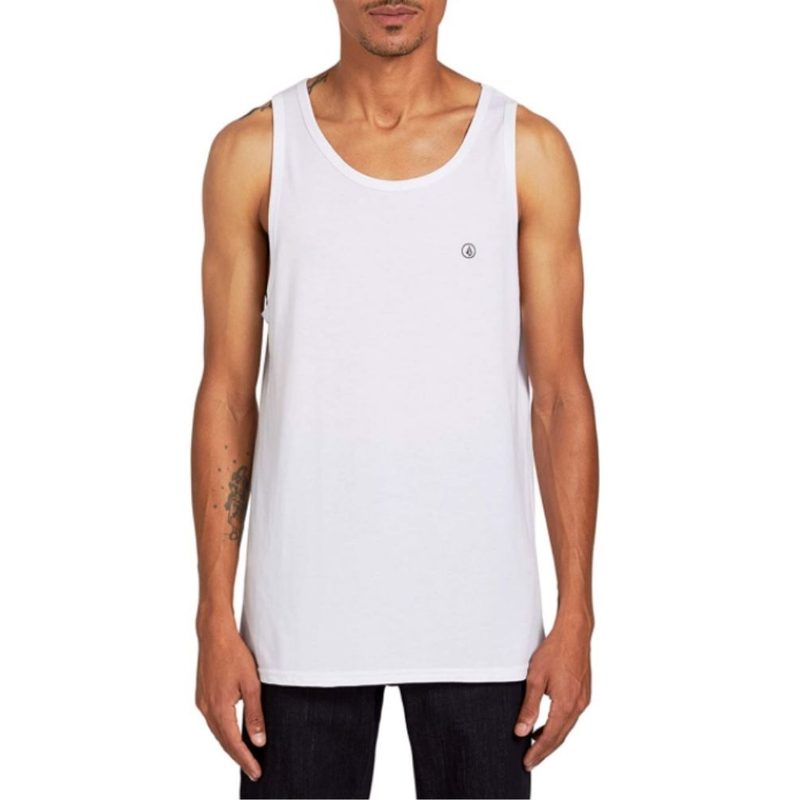 Volcom White Tank